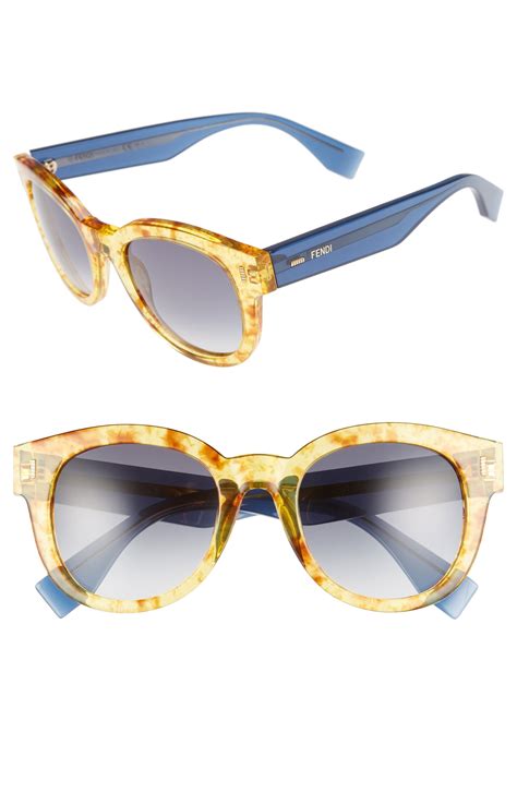 fendi 50mm retro sunglasses